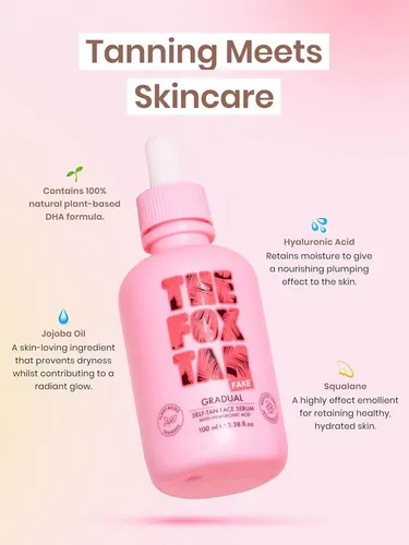 Serum Autobronceador Gradual The Fox Tan Rostro 100ml