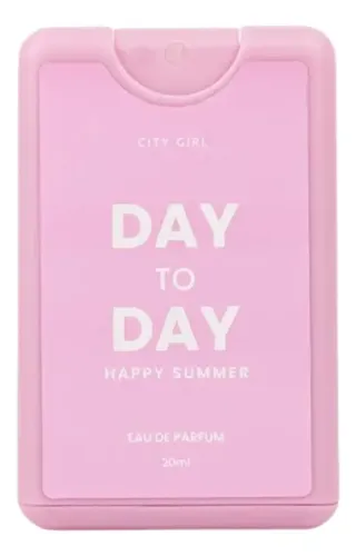 Perfume City Girl Happy Summer Eau de Parfum Mujer 20ml Portátil