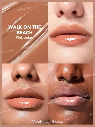Brillo Labial Sheglam Pout-perfect Realzador Walk On The Beach