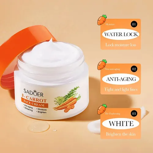 Gx22026new Crema Facial Hidratante M Crema De Zanahoria