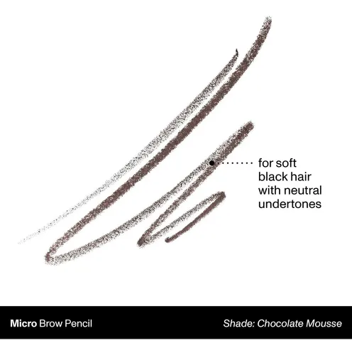 Lápiz De Cejas Morphe Micro Dual Chocolate Mousse