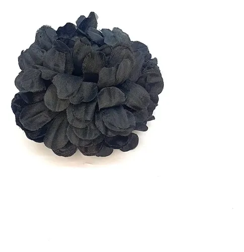 Broche De Pelo Flor Crisantemo Colores 9 Cm X 12 Unidades