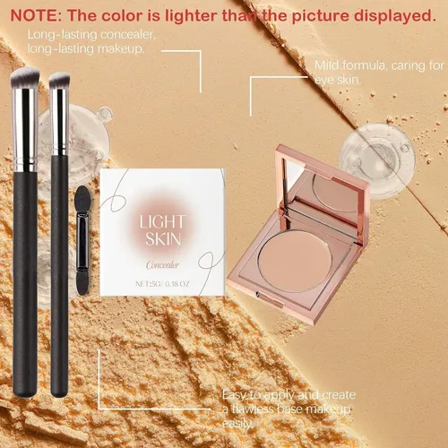 Corrector De Ojeras Hidratante Tirdet Light-medium Peach