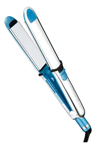 Plancha Profesional Babylisspro Nano Titanium Óptima 3300 Color Celeste