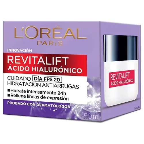 Crema Antiarrugas L’oréal Revitalift Ácido Hialurónico Día