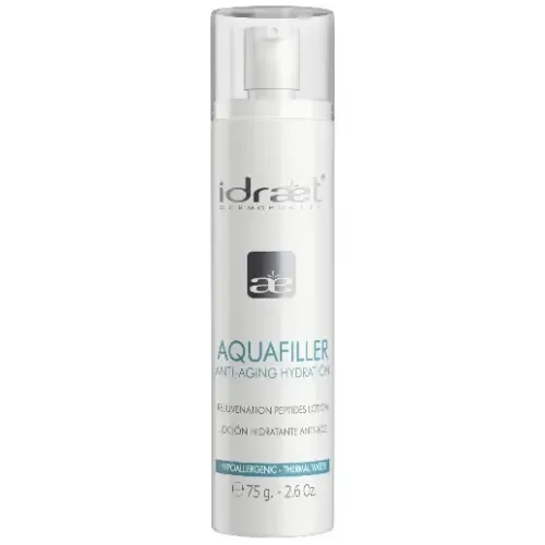 Loción Antiage Hidratante Idraet Aquafiller día/noche para todo tipo de piel de 75mL