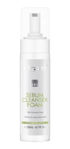 Idraet Acne Piel Grasa Sebum Cleanser Foam Limpieza Espuma Tipo de piel Todo tipo de piel