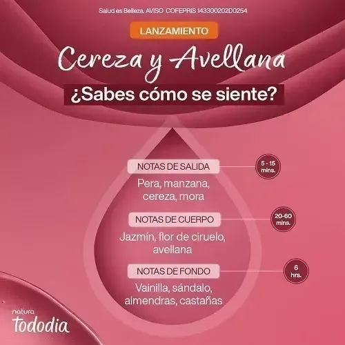 Natura Tododia Crema Manteca Ultra Nutritiva Cereza Avellana
