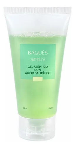 Gel Aséptico Facial Bagués Semplice Ácido Salicílico 100ml