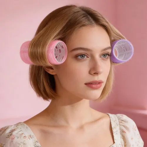 2u Rulos Sin Calor Para Cabello, Volumen Y Rizos I