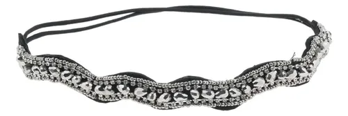 Diademas Elásticas A La Moda, Antideslizantes, Con Diamantes As Described