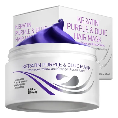Mascarilla Capilar Vitaminas Queratina Púrpura -…