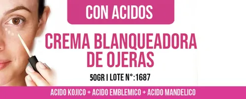 Crema Blanqueadora De Ojeras C/ Emblica Mandelico Kojico Fp