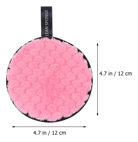 6pcs Makeup Powder Puff Reusable Pad For Facial Cleaning Use