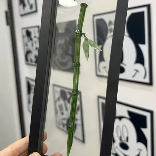 Horquilla Verde De Articulación Para Accesorios De Cabello