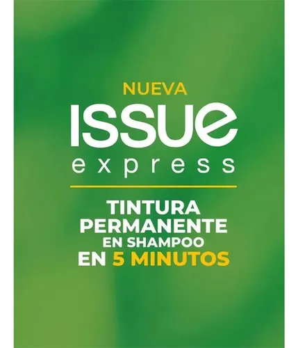 Pack Tintura En Shampoo Issue Express 5 Minutos Rubio Natura