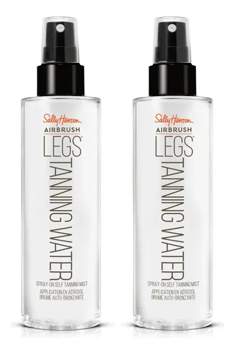 Bronceador Sally Hansen Airbrush Legs Agua 2x200ml