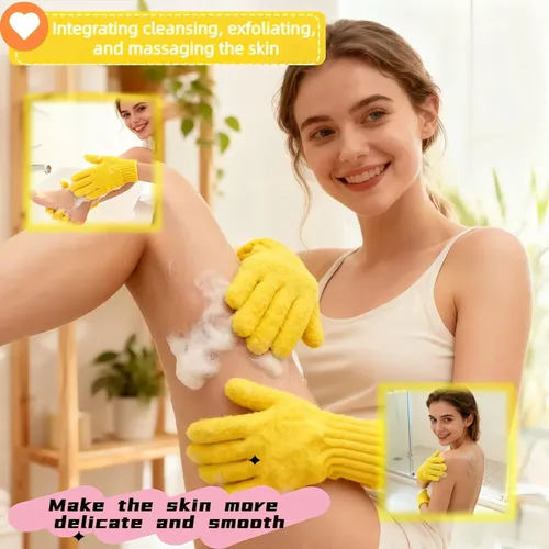 Guantes Exfoliantes Spaglow 4-pack