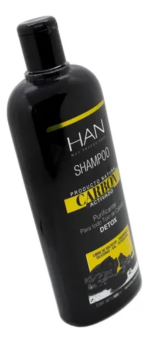 Han Carbon Activado Shampoo Cabello Detox Purificante 500ml