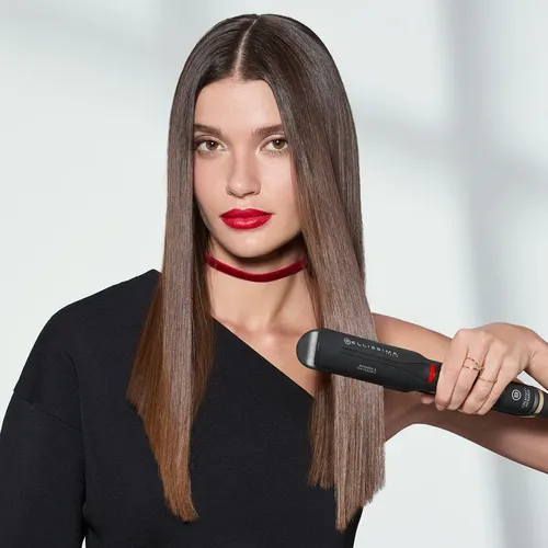 Planchita De Pelo Bellissima Italia Creativity Infrared Negro