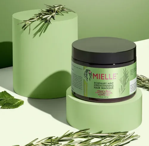 ~mascarilla Capilar Con Biotina Y Romero Fortalecedor 12oz~