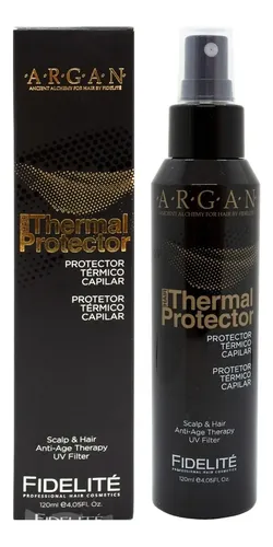 Fidelite Argan Thermal Protector Térmico Capilar Filtro Uv