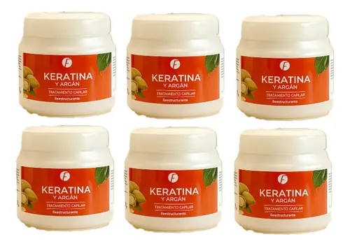 Baño De Crema Frilayp Keratina Y Argan 240g X6un