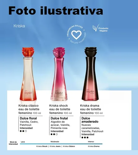 Eau De Toilette Kriska Shock Femenino 100ml Natura