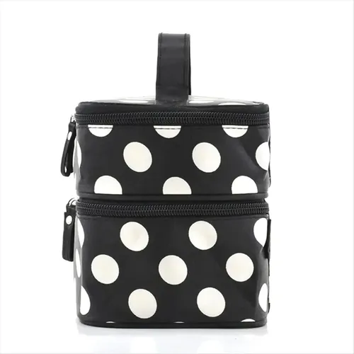 Bolsa De Cosméticos De Gran Capacidad Con Cremallera, Bolsas