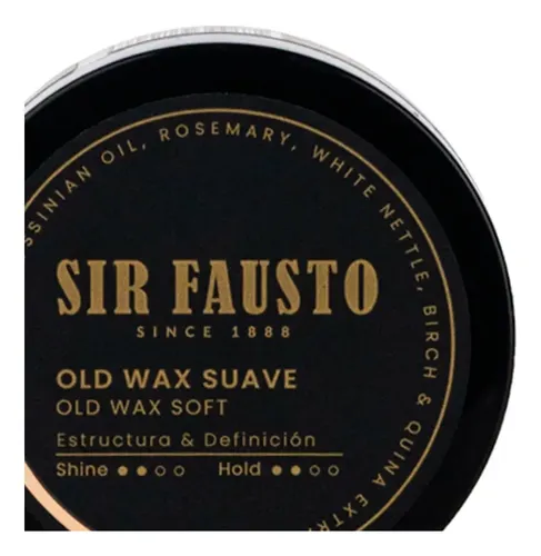 Sir Fausto Barberia Old Wax Gel Efecto Húmedo Suave 100 Ml