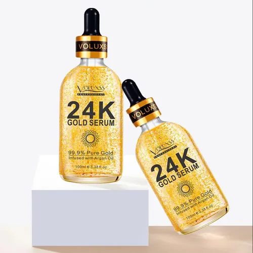 Serum Voluxss De Oro De 24 Quilates Para Rostro Con Vitamina