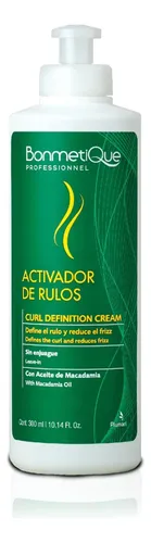 Kit Rulos Ondas Shampoo Acondicionador Activador Bonmetique