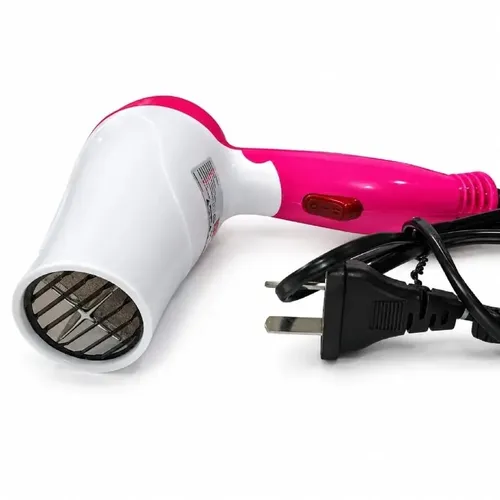 Kit Secador De Pelo Plegable 2 Velocidades + Planchita De Pelo 2 En 1 Con Buclera 5 Temperaturas Regulables Viajes Casa Seabeauty