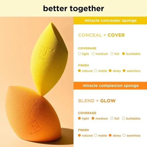 Real Techniques Miracle Complexion Sponge + Concealer Spo…