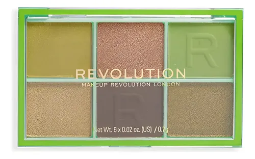 Paleta De Sombra Revolution Its Giving Green