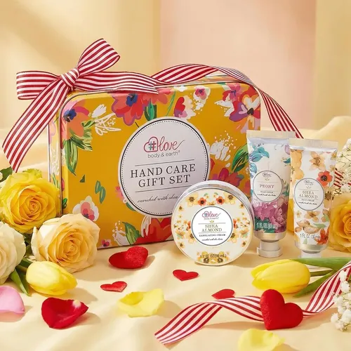 Set Cremas De Manos Body Earth Love Hidratante Natural