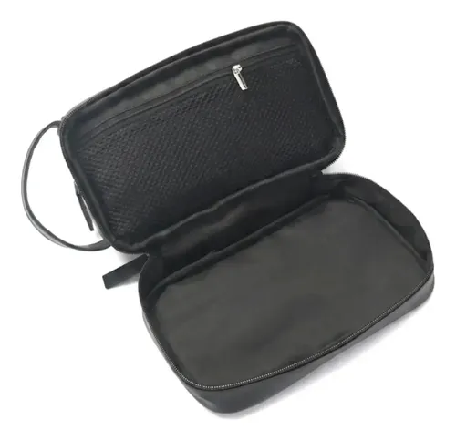 Neceser Tascani De Viaje Organizador Estuche Portacosméticos Bolsito Avion Valija Baño Maquillaje Color Negro