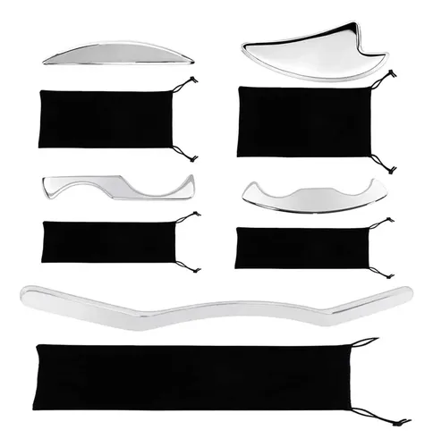 Scraper Gua Sha De Acero Inoxidable Iastm Tools Fisioterapia