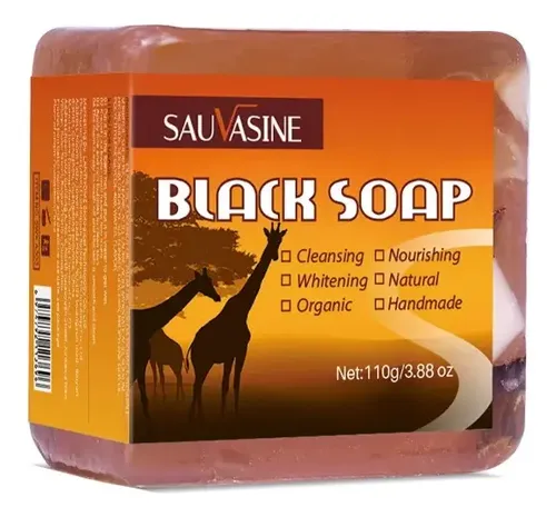Jabón Limpiador For Baño Corporal Africano Soap Black .