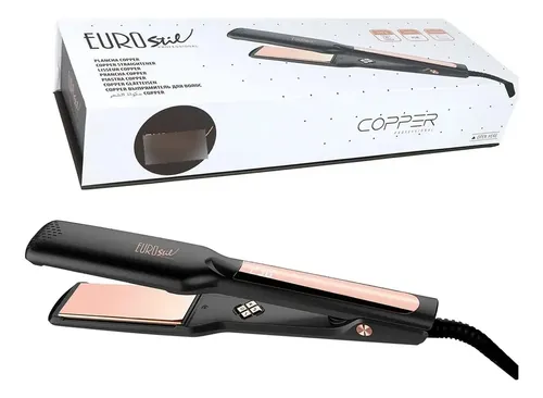 09036 Eurostil Planchita Pelo Profesional Copper Titanio 9c