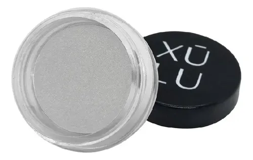 Sombra en Polvo Xúlu Cosméticos Ultrashine de Larga Duración Color Stars Silver