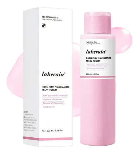 Z/l Aa . Ws Tónico Lechoso Hidratante Con Niacinamida Rosa
