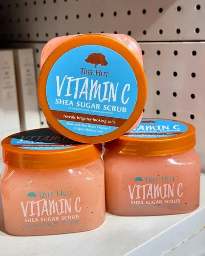 Exfoliante Shea Sugar Scrub Vitamin C 510g Tree Hut