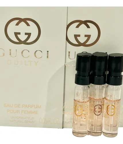 Perfume Gucci Guilty Sample Para Mujer En Aerosol Edp, Juego De 3