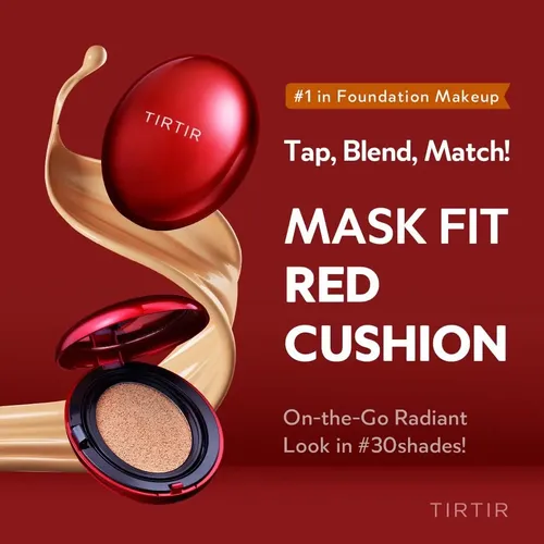 Tirtir – Mini Cushion Mask Fit Red 4.5g Tono 27c Cool Beige