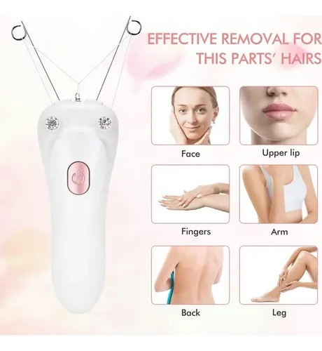 Epilador Eléctrico Inalámbrico Flylin Para Vello Facial