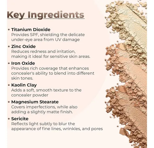 Maquillaje Mineral Dark Concealer En Polvo 1 Oz De Sweet