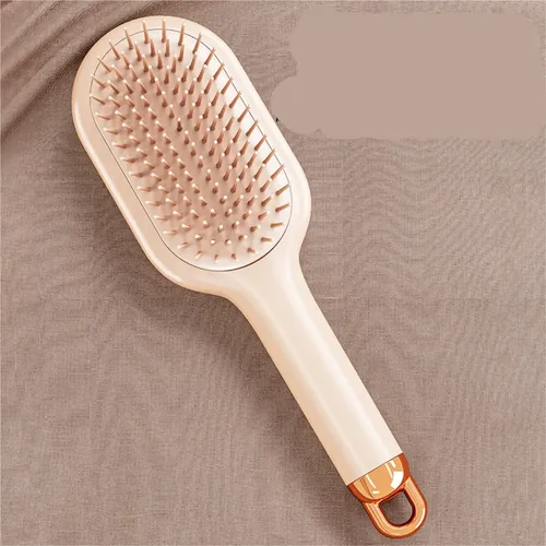 .cepillo Masajeador Para Cabello Largo Con Cojín C. Blanco