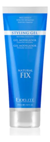 Gel Modelador Fidelite Natural Fix Efecto Humedo X 230gr