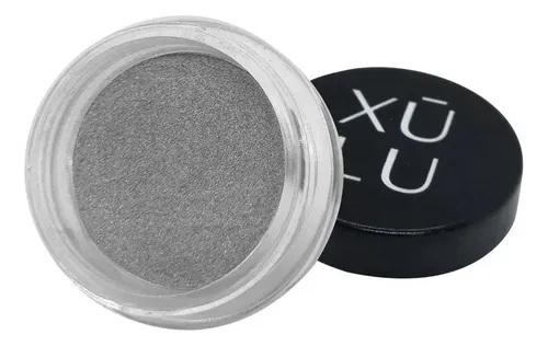 Sombra de Ojos Xúlu Cosméticos Ultrashine en Polvo, Tono Silver
